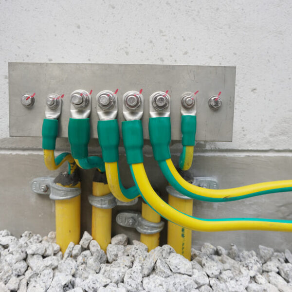 kable uziemiające zielono zolte